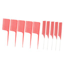 10x ABS Plastic Heat-resistant Weave Highlighting Foiling Hair Comb Styling