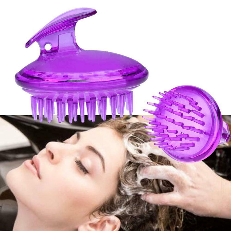 Fashion Silicone Shampoo Hair Massage Shower Brush Comb Anti Hair Loss Tool A