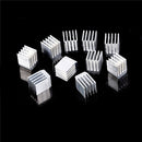 10pcs Aluminum Cooling 9x9x12MM Heat Sink RAM Radiator Heatsink Cooler  B Nw