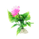 Plastic Artificial Lotus Plastic Floating Water Lilies Plants Flower Accessory