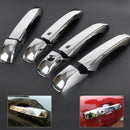 Chrome Door Handle Cover for 11 2012 2013 2014 Jeep Patriot+Grand Cherokee