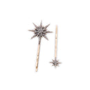New Popualr Crystal Moon Star Rhinestone Hairpin Hair Clip Jewelry Gift