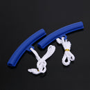 2pcs Motorcycle Saver Changing Tyre Tire Wheel Rim Edge Protectors (Blue)