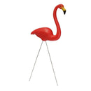 2Pcs Pink & Red Plastic Flamingo Yard Garden Lawn Art Ornaments Decor