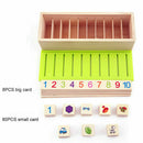 Preschool Kids Sorting Toys Category Matching Wooden Montessori Educational Toys