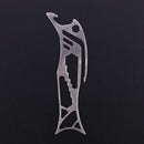 Portable Multifunctional Stainless Steel EDC Camping Equipment Card Tool