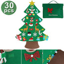 Children DIY Christmas Tree Handmade Felt Cloth Smooth Cutting Xmas Tree