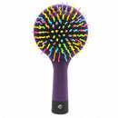 Detangling Hair Brush Rainbow Volume Brush Magic Hair Curl Straight Comb Br E9C2