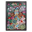 DIY Peafowl Special Shaped Diamond Painting 50 Pages A5 Notepad Notebook