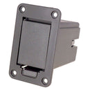 Guitar Bass Parts Black Battery Holder Box Cover Container For Active Pickup