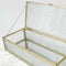 Desk Jewelry Organizer Holder Cosmetics Makeups Keepsake Display Box Gift