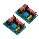 2Pcs 80W 2Way Frequency Divider Speaker Audio Crossover Filter Board