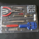 17pcs/set Watch Opener Remover Tweezers Screwdriver Watchmaker Repair Tool
