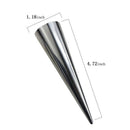 12Pcs/Set Croissant Mold Stainless Steel Cannoli Form Horn Molds Cannoli Tu