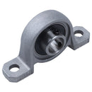 Machine KP001 Set Screw Pressed Steel Solid Base Pillow Block Bearing
