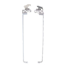 New LCD Hinge Set Screen Hinges Shaft For LENOVO Thinkpad E570 E575 L+R