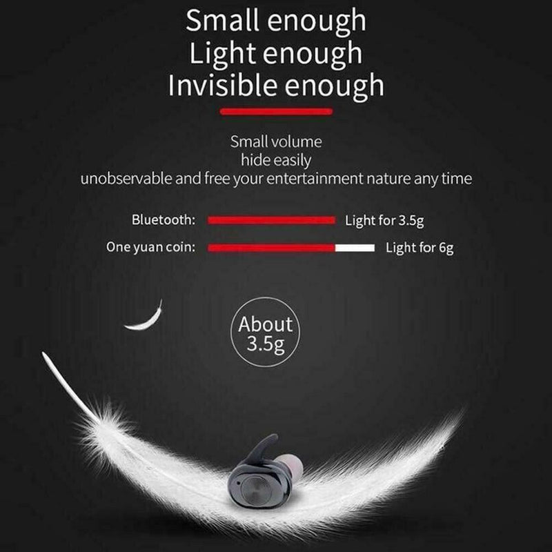 Waterproof Bluetooth 5.0 Earbuds Headphones Wireless Noise Cancelling