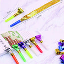 20Pcs small multi color party blowouts whistles kids birthday party toys  JR