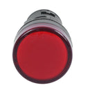 AD16-22D/S 21mm Thread Red LED Plastic Signal Pilot Lamp AC220V 2Pcs A4N2