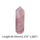 Clear Quartz Crystal Wand Point Mineral Stone Healing For Home Decor 40-50mm
