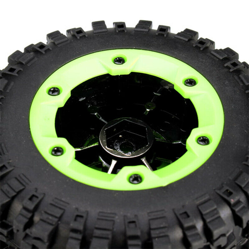 2Pcs Right Wheels Tires 0071 For Wltoys 12428/12423 1/12 Rc Car Spare Parts Y4A8