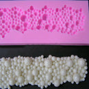 1PC New Pearls Beads Mould Fondant Cake Tools Cupcake Mold Border Sugar Paste