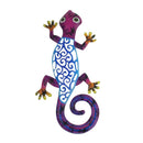 2pcs Iron Art Living Room Wall Decor Outdoor Garden Home Metal Gecko Bedroom