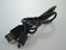 1PC Black PVC USB 2.0 Male to Mini 5 Pin B Data Charging Cable Cord Adapter DS