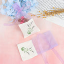 Beautiful 6pcs Sachets Flower Printing Empty Lavender Fragrance Sachet Bags OZ