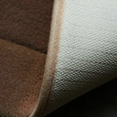 U-shaped Cotton Toilet Bathroom Carpet Mat, 40 x 60cm Toilet Rug, Floor Car