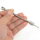 23Pcs Mini Micro Twist Drill 0.3-1.6mm HSS Bit Set Pin Hand Spiral Vise Ne F5J2