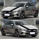 Long Stripe Car Styling Stickers Side Skirt Wing Door Mirror Decorative Decals