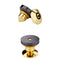 Speaker Spike Golden Copper Stand Feet Cone Base Pads Stick-on Shockproof Mat