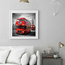 5D Double-Decker Bus Mosaic Home Decor Full Drill Diamond Painting Bead Art A