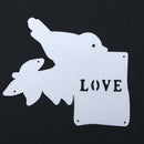 Carrier Pigeon DIY Puzzle Metal Embroidery Craft Stencil Cutting Die