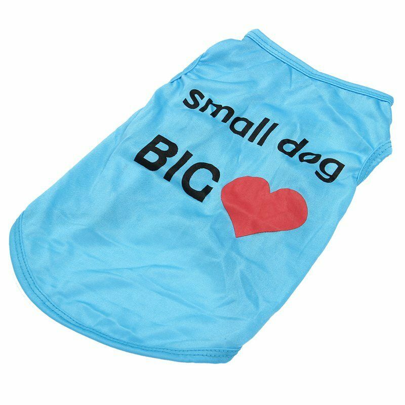 Dog Cat T-Shirt Clothes Vest Tee Cotton Puppy Pet Apparel Costume Coat Jack W6Y5