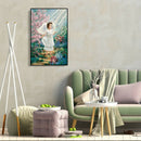 5D DIY Full Drill Diamond Painting Angel Cross Stitch Embroidery Mosaic Kit