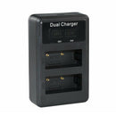 Np-W126 Dual Battery Charger For Fujifilm Hs33Exr X-Pro1 X-E1 X-E2 X-M1 X-A