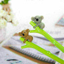 Lovely Cartoon Koala Ball Point Pen Ballpoint Stationery Style Pens School W8W2