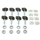1 Set Universal Hard Top Quick Removal Nut Screws Washers For Jeep /Wrangle G4O1