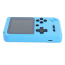 Video Game Console Retro Handheld Game Player Built-in 500 Games (Blue) A