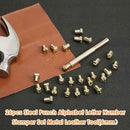 26pcs Wood Leather Punching Stamp Set Carbon Steel Metal Alphabet Stamps
