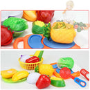 12X Fruit Vegetable Cutting Kitchen Set Educational Children's Toys Cooking Kit