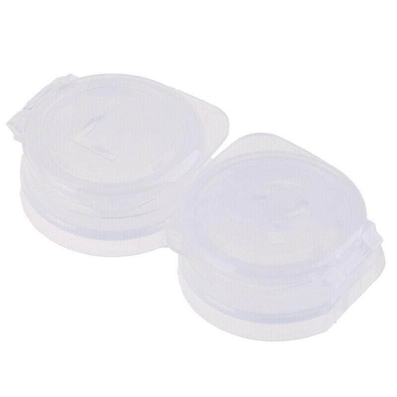 Invisible glasses Box Holder Container Case Soak Storage Eyecare Kit ToolsS Gw