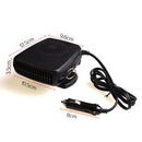 Auto Heater Defroster 12 Volt Car Heating Electric Travel Vehicle Fan