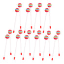 20 Packs Hand Drum Mallet Hammers Stick Kids Baby Educational Develop Toys
