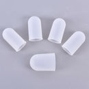 5Pcs/Set Portable White Kitchen Bathroom Cooking Cleaning Silicone Finger SS Hn