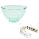 1Pc Dental Lab Nonstick Flexible Rubber Impression Bowls Mixing Alginate B C4D6
