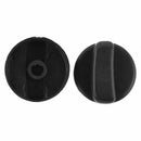 Gas Stove Cooker Oven Plastic Switch Control Knob Cover Black 10 Pcs Z6P6
