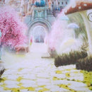 Photography Background Art Fabric Castle Wall Photo Studio Props Backdrop